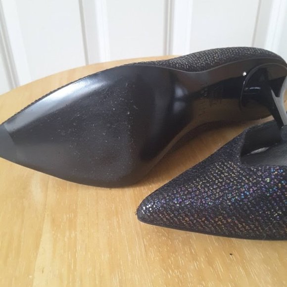 Stuart Weitzman Sparkly Iridescent Stiletto Pump - Picture 9 of 10